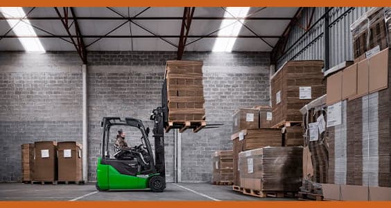 Flota de carretillas elevadoras preparada para picos de demanda